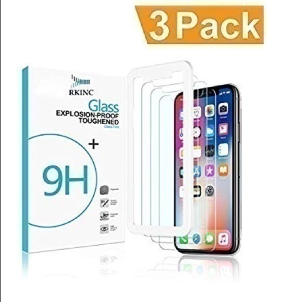 iPhone XS GlassScreen Protector 3PK